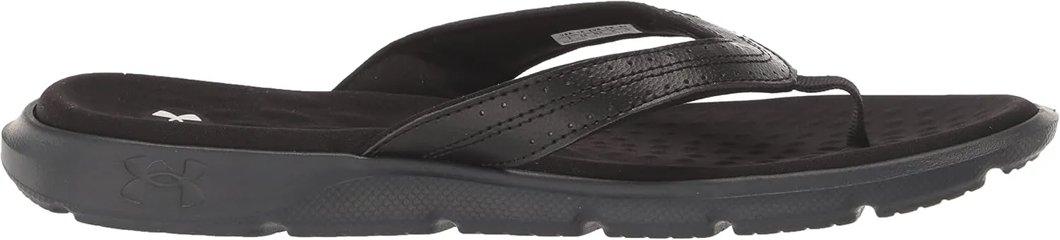 Under Armour Women's Ignite Pro Marbella Graphic Flip Flop Slide Sandal