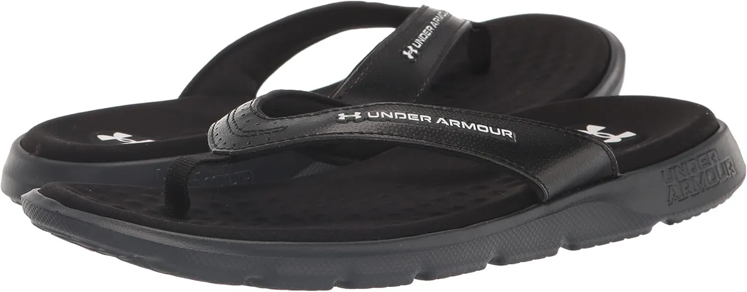 Under Armour Women's Ignite Pro Marbella Graphic Flip Flop Slide Sandal