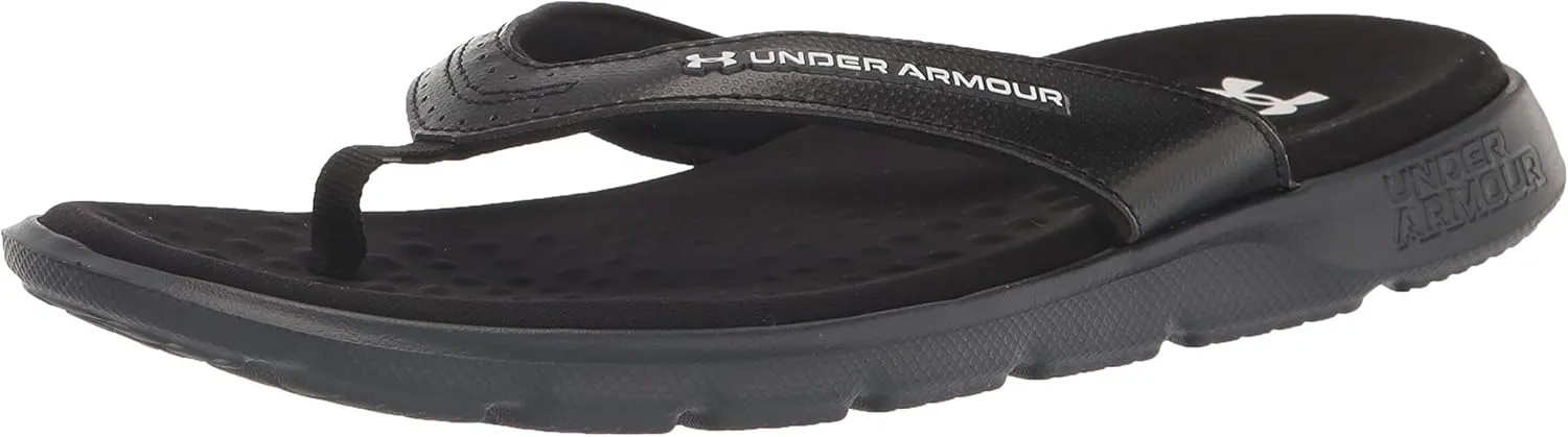 Under Armour Women's Ignite Pro Marbella Graphic Flip Flop Slide Sandal
