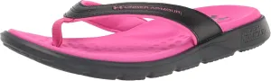Under Armour Women's Ignite Pro Marbella Graphic Flip Flop Slide Sandal