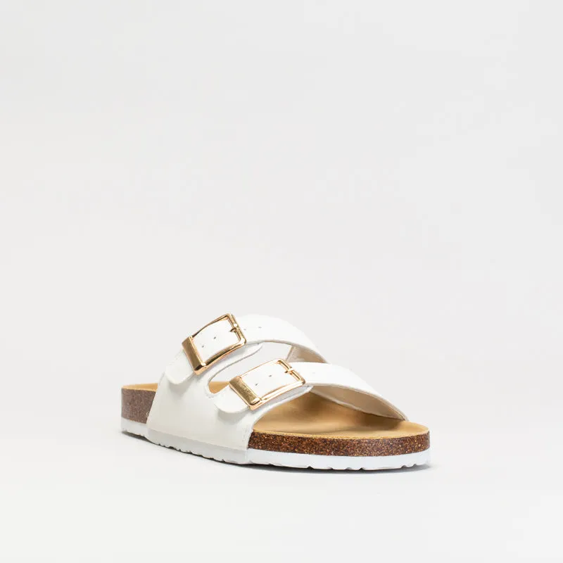 Unreal Women Double Buckle Sandal _ 155316
