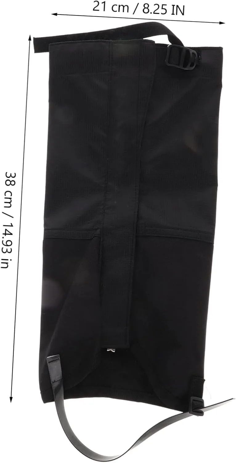 UPKOCH Hiking Trekking Gaiters Camping Gear Camping Foot Cover Hiking Accessory Waterproof Leg Gaiters Hiking