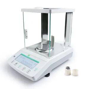 U.S. SOLID 320g/0.1mg Analytical Balance, Digital Precision Lab Scale 0.0001g, RS232 Interface
