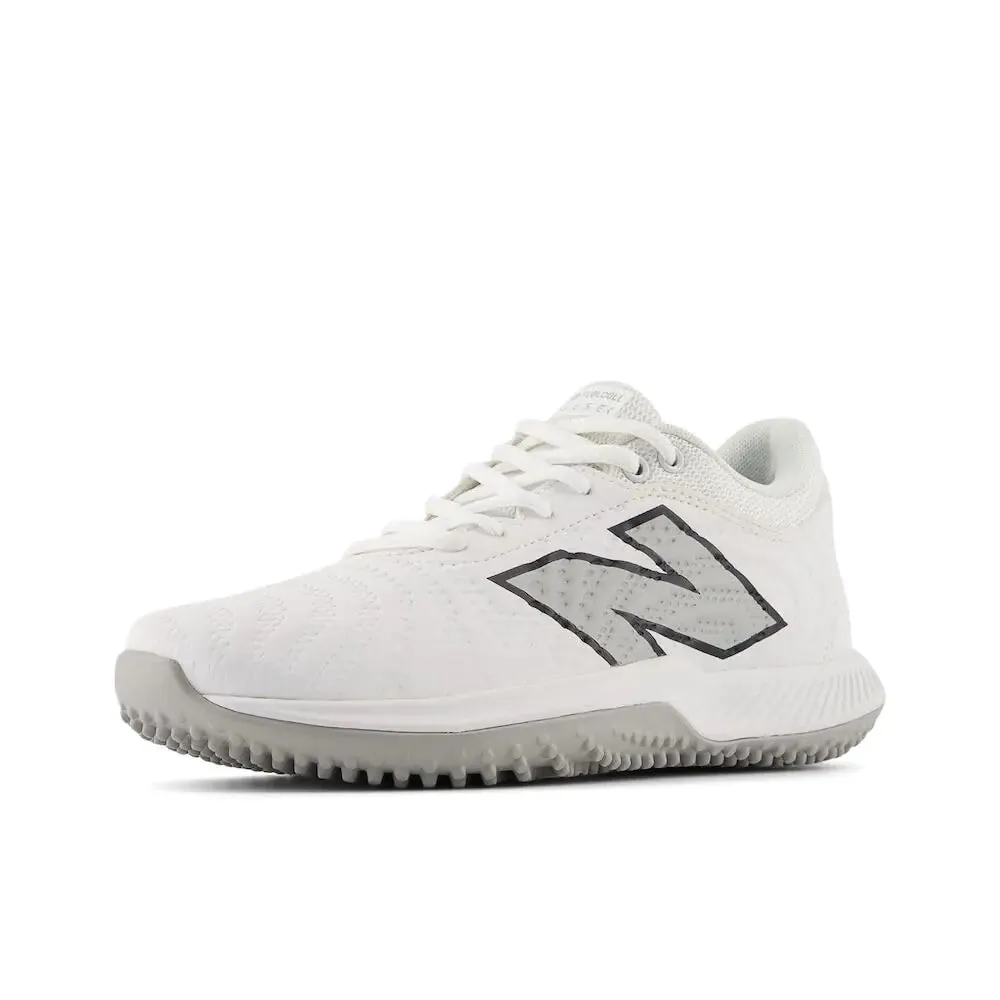 v4 Balance 13 White/Raincloud/Ice FuelCell Delivery guarantee Blue Shoe Softball Optic Womens Fuse Tested Turf Trainer New