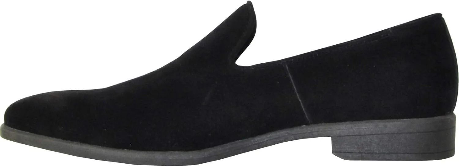VANGELO Men Dress Shoe Vallo-3 King-5 Loafer Slip-on Formal Tuxedo Prom Wedding Ortholite Insole Medium and Wide Width
