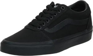 Vans Men's Ward Sneaker, Canvas Black/Black, 9.5 M US