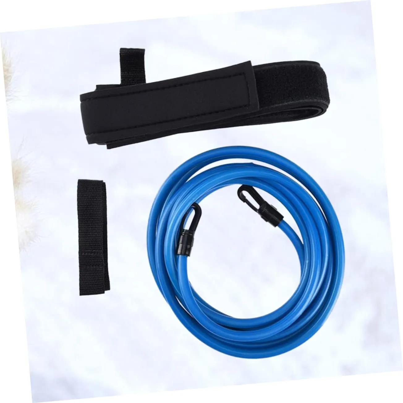 VICASKY Swim Resistance Training Accessories Swimming Belt Adult Pool Swim Trainer Elastic Aqua Waist Rope