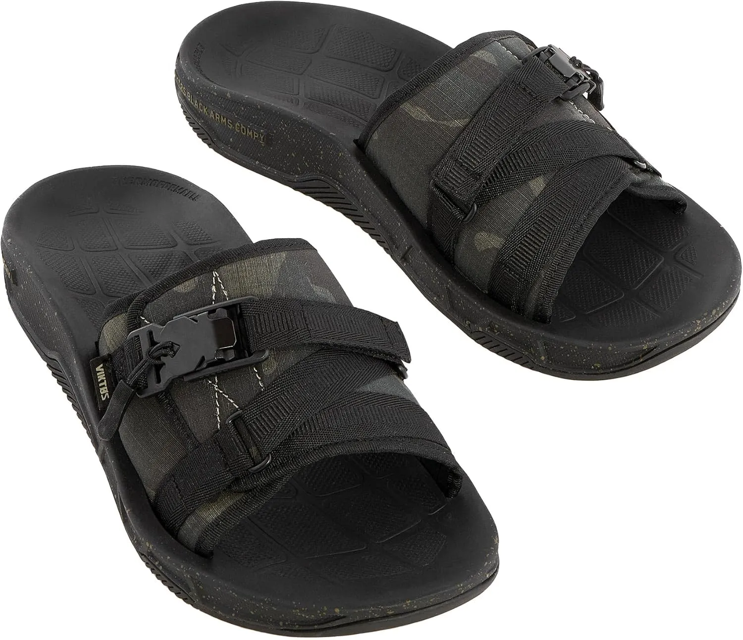 VIKTOS Men's Ruck Recovery SF Lightweight Custom Fit Thermoformable EVA Footbed Athletic Outdoor Open Toe Slide Sandals