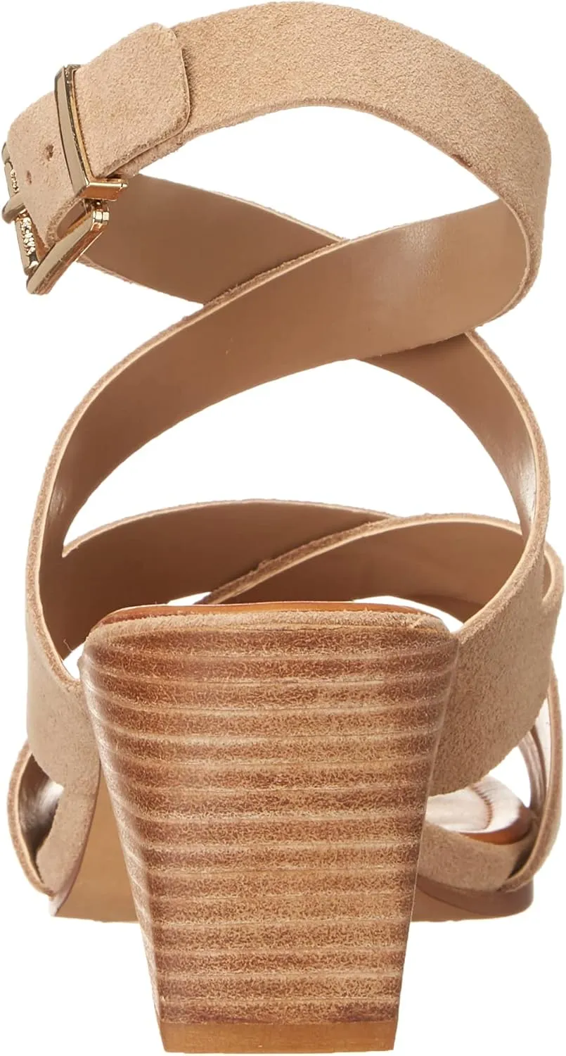 Vince Camuto Women's Footwear Deverey Stacked Heel Sandal Heeled