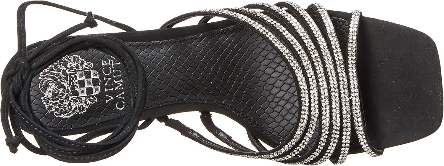 Vince Camuto Women's Footwear Rebitin Lace Up Dress Sandal Heeled