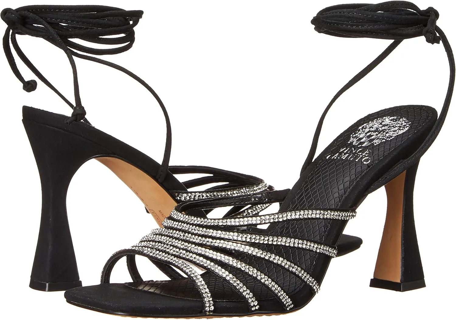 Vince Camuto Women's Footwear Rebitin Lace Up Dress Sandal Heeled