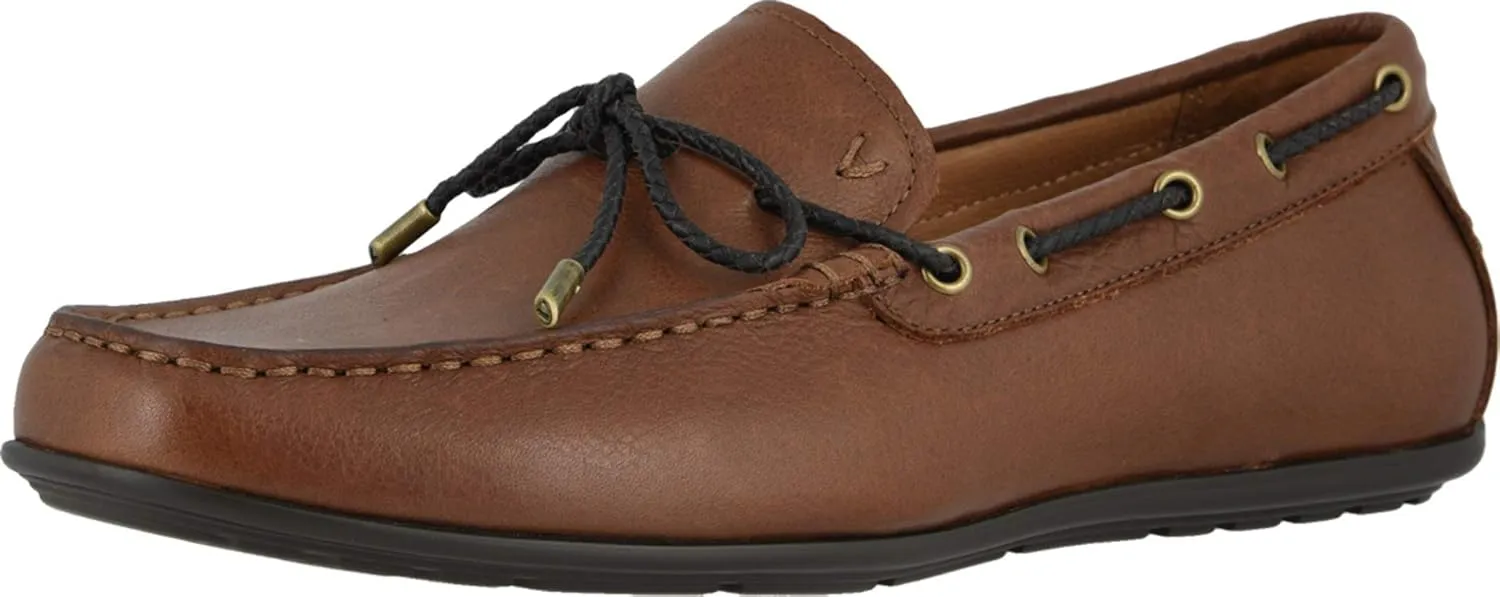 Vionic Men's Mercer Luca Slip On Leather Loafer with Concealed Orthotic Arch Support