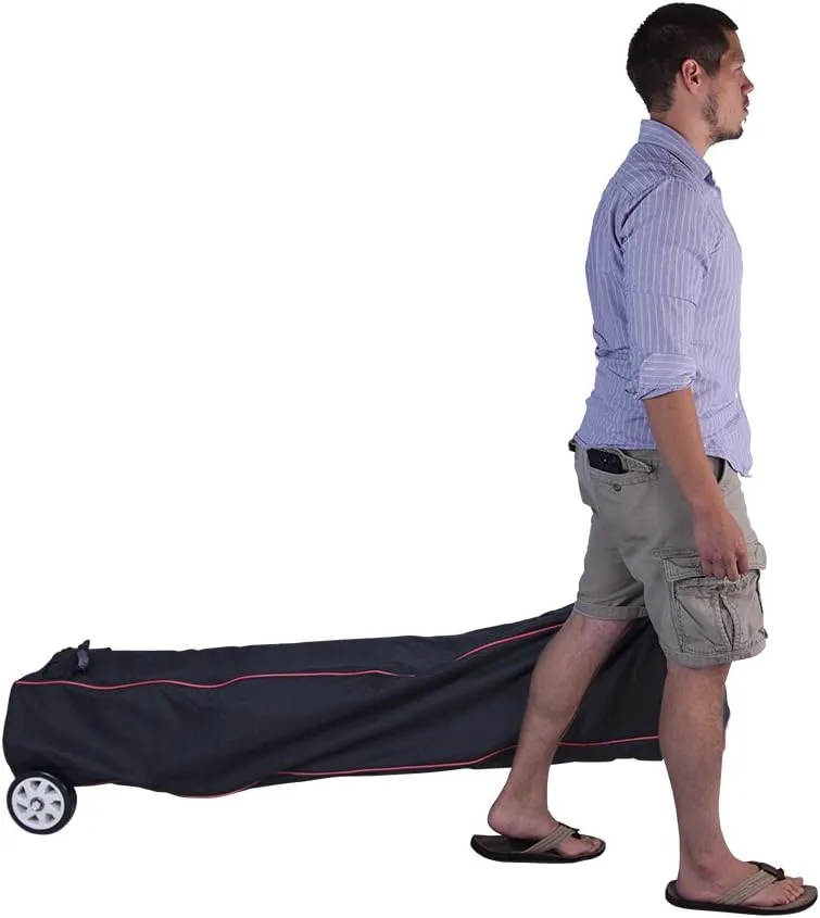 Vispronet - Universal 10x10 Canopy Bag with Wheels - Easy Pop Up Bag, Heavy Duty Wheels, Interior Storage Pockets and Straps - Design Allows for Easy Packing and Unpacking, Easy Transportation