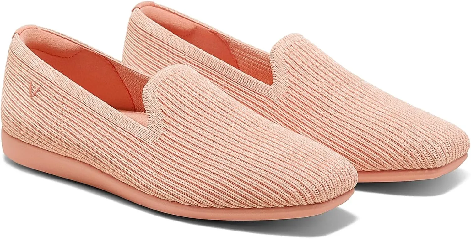 VIVAIA Samanth Walker Women's Casual Flats Slip on Washable Loafer Flats Shoes Comfortable Square-Toe Style