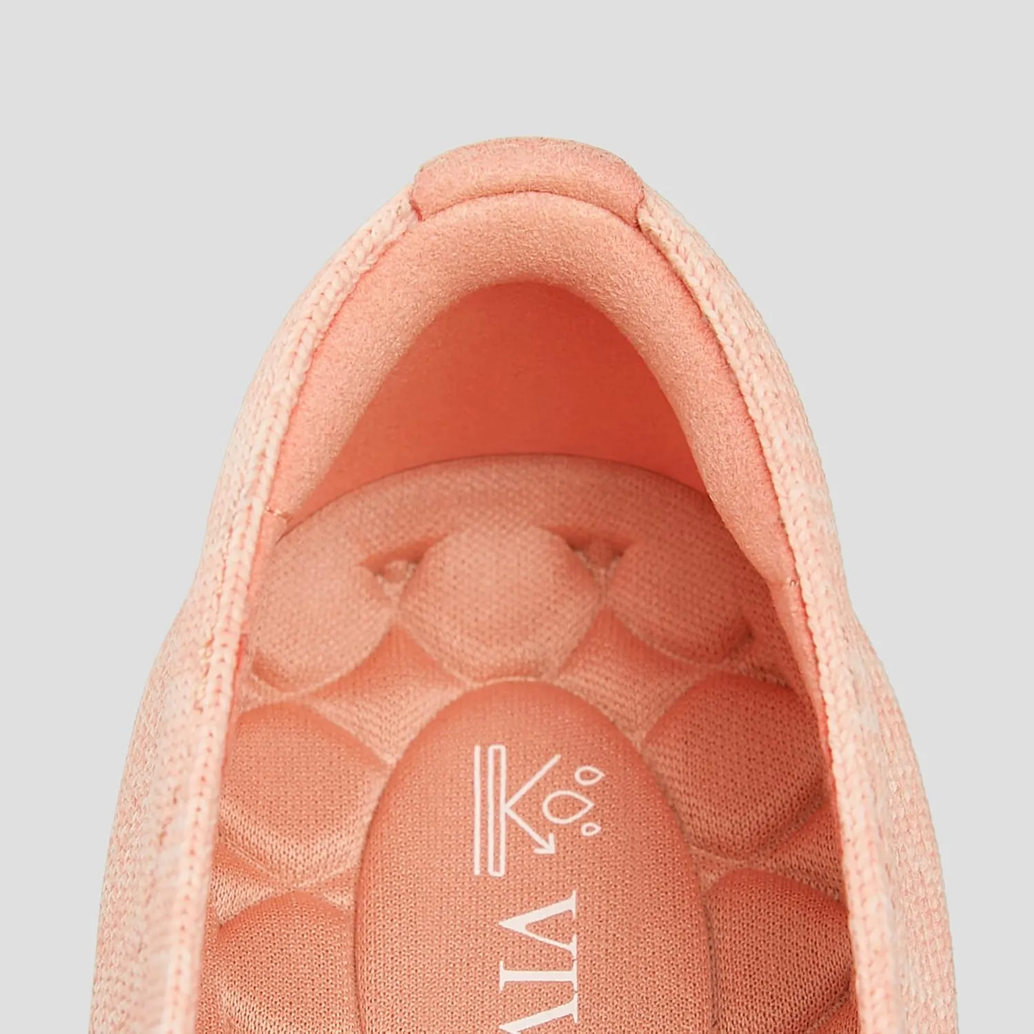 VIVAIA Samanth Walker Women's Casual Flats Slip on Washable Loafer Flats Shoes Comfortable Square-Toe Style