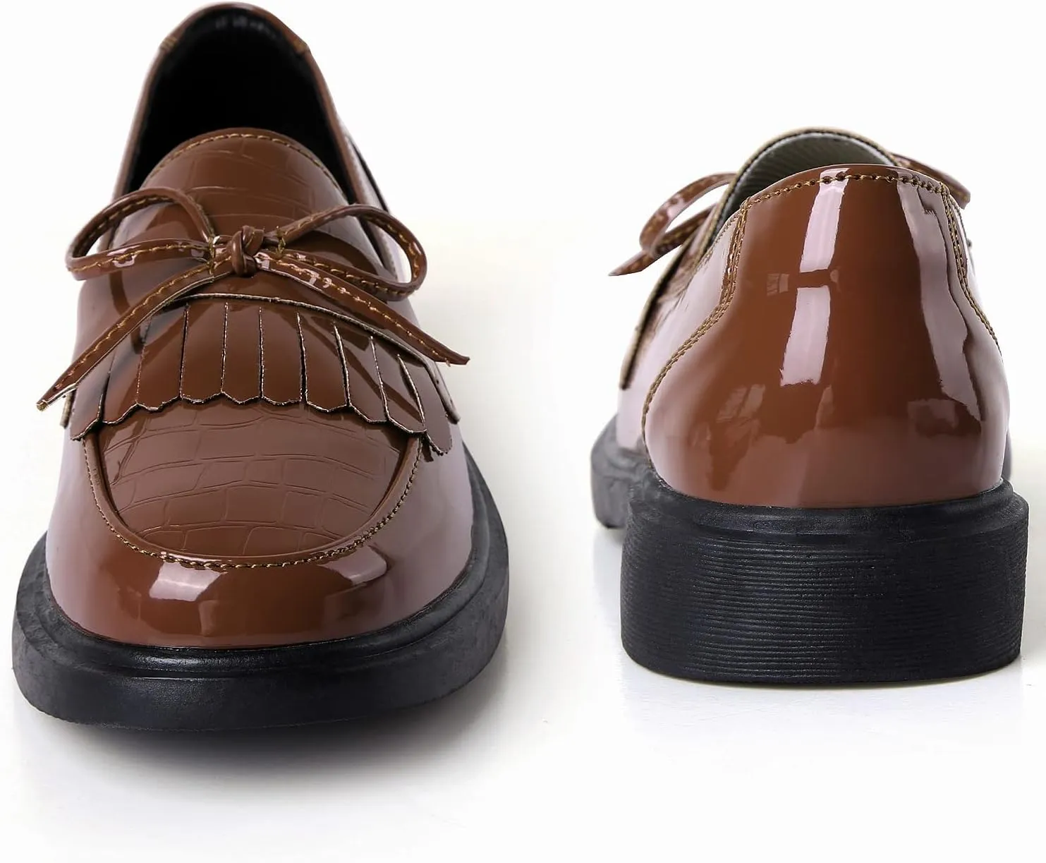 VOCNTVY Loafers for Women Slip On Comfort Business Work Shoes