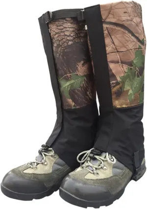Waterproof Gaiters for Men Outdoor Hiking Leg Covers Snowproof Trail Running Shoes Boots Cover Leg Wraps Size l