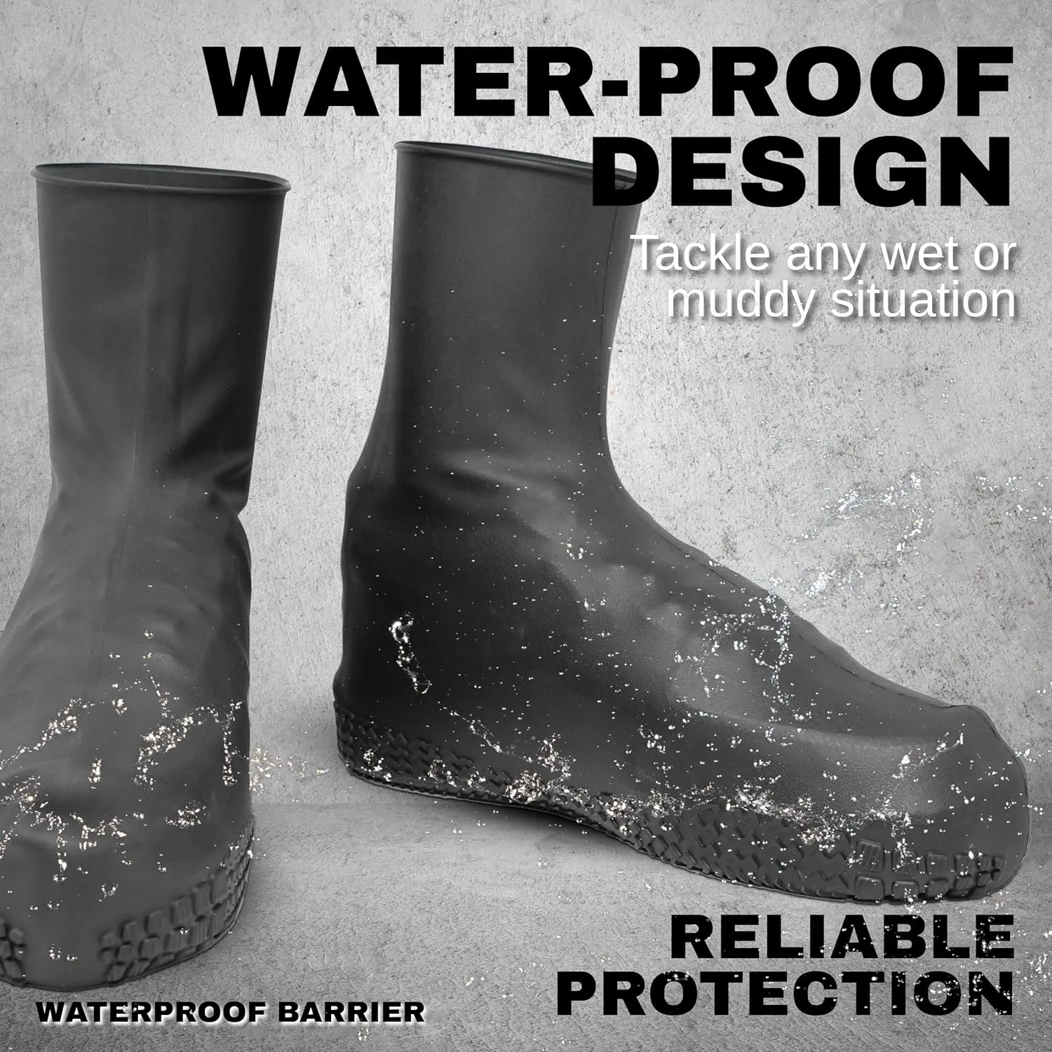Waterproof Shoe Covers Reusable Rain Shoe Cover Silicone Magic Shoe Running Cover Work Rubber Protector