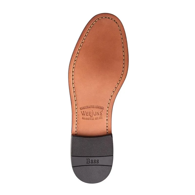 Weejun Larkin Moc Tassle - Dark Brown Suede