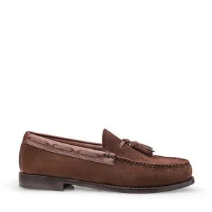 Weejun Larkin Moc Tassle - Dark Brown Suede
