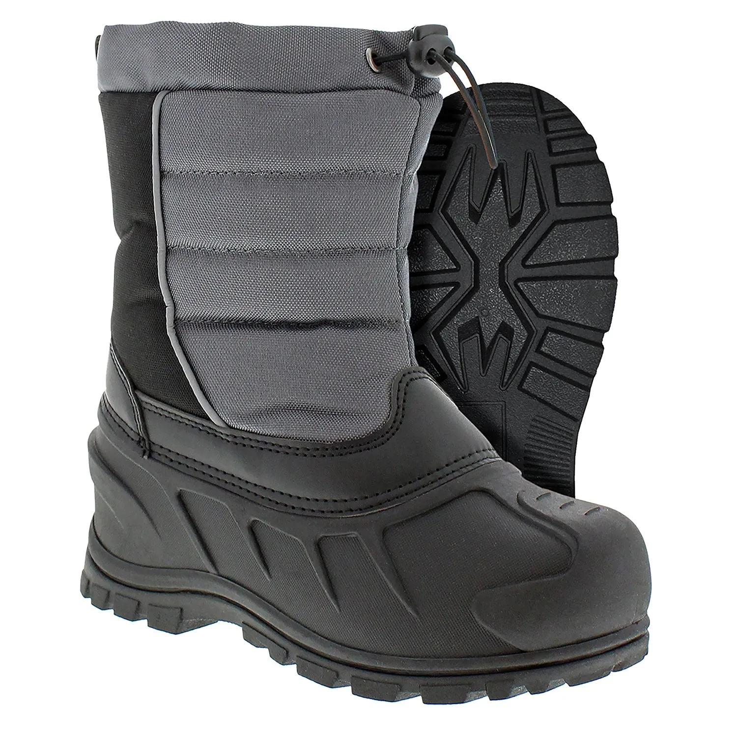 WINTER BOOT KIDS SNOWDRFT BLK SZ5