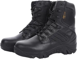 Winter Mens Boots Combat High Boots Outdoor Sport Male Shoes Climb Mountains Cross Country Shoes