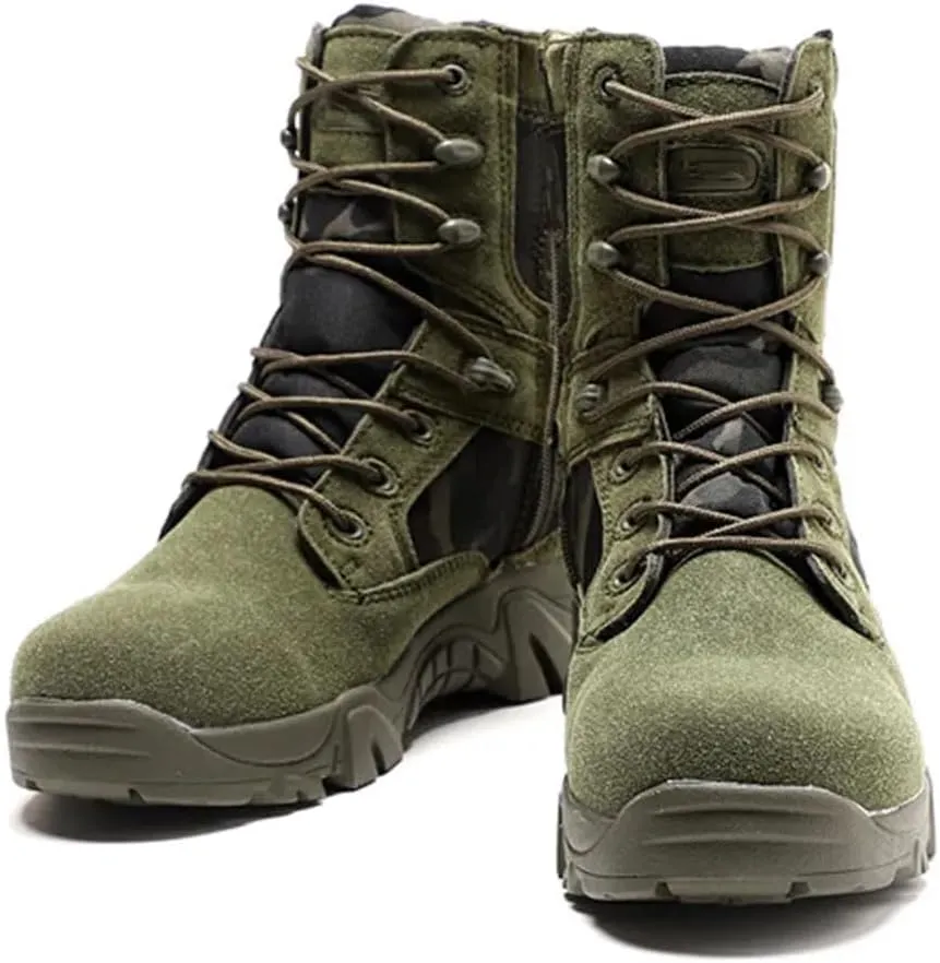 Winter Mens Boots Combat High Boots Outdoor Sport Male Shoes Climb Mountains Cross Country Shoes