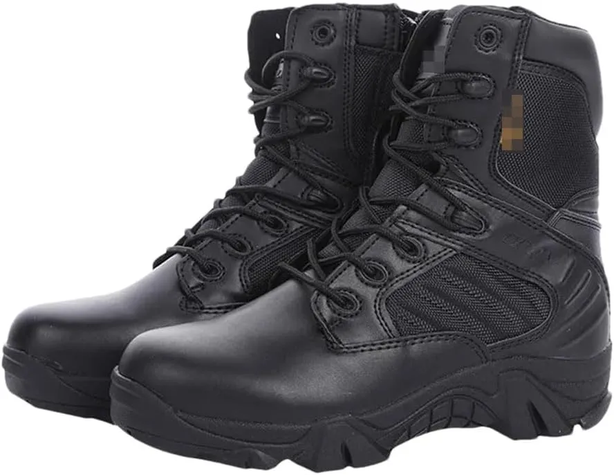 Winter Mens Boots Combat High Boots Outdoor Sport Male Shoes Climb Mountains Cross Country Shoes