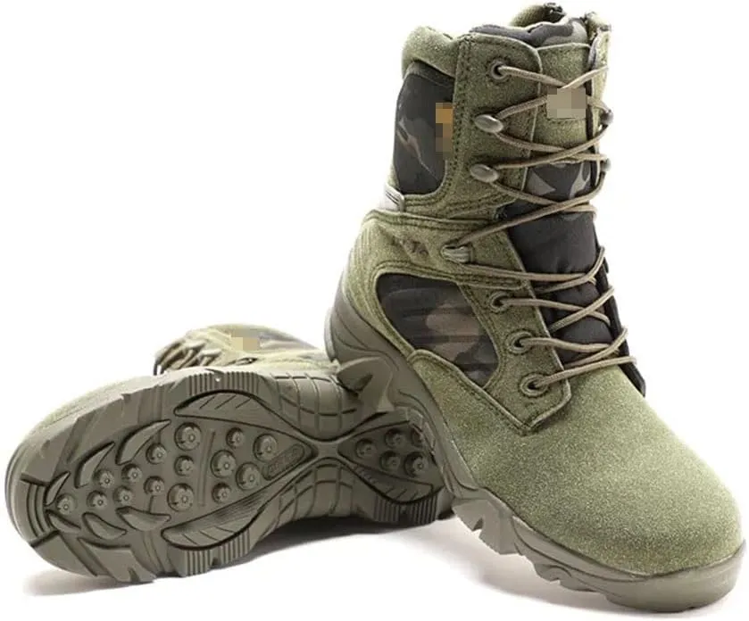 Winter Mens Boots Combat High Boots Outdoor Sport Male Shoes Climb Mountains Cross Country Shoes