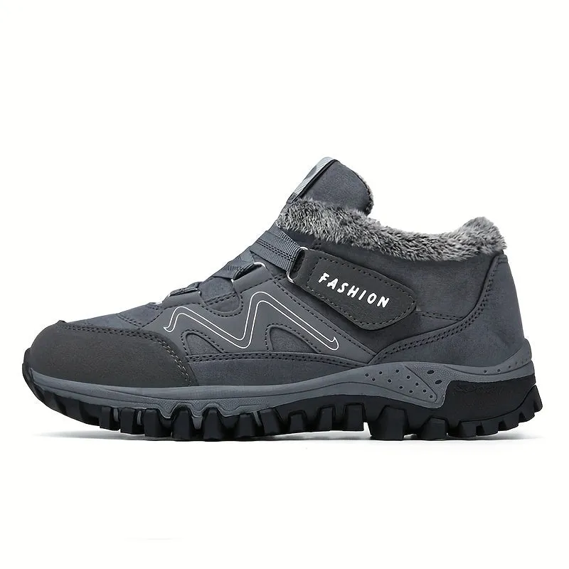 Winter Warrior Hiking Boots - Ultra-Warm Plush Lining, Durable Non-Slip Soles, Comfortable Fit, Breathable Membrane, Waterproof, Insulated, Perfect for Hiking, Climbing, Hunting, Trekking, Fall and Winter Outdoor Activities