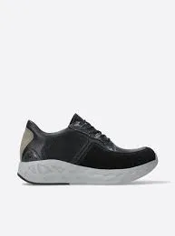 WOLKY BOUNCE BLACK COMBO LEATHER