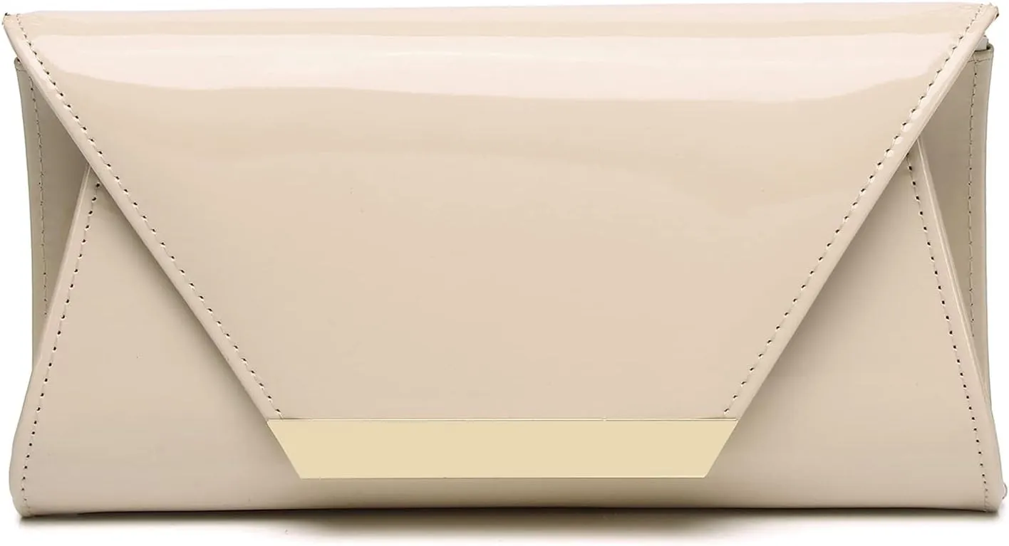 Women Patent Leather Fashion Clutch Purses Evening Bag Handbag Christmas gift