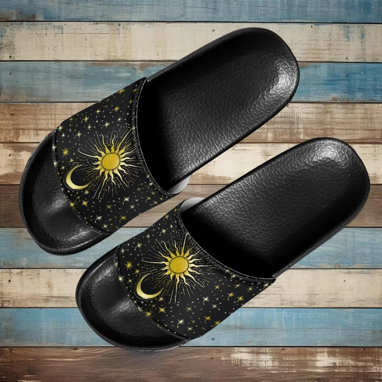 Women Slippers Slide Sandals Non-Slip Open Toe Sandal for Home Beach Casual Footwear