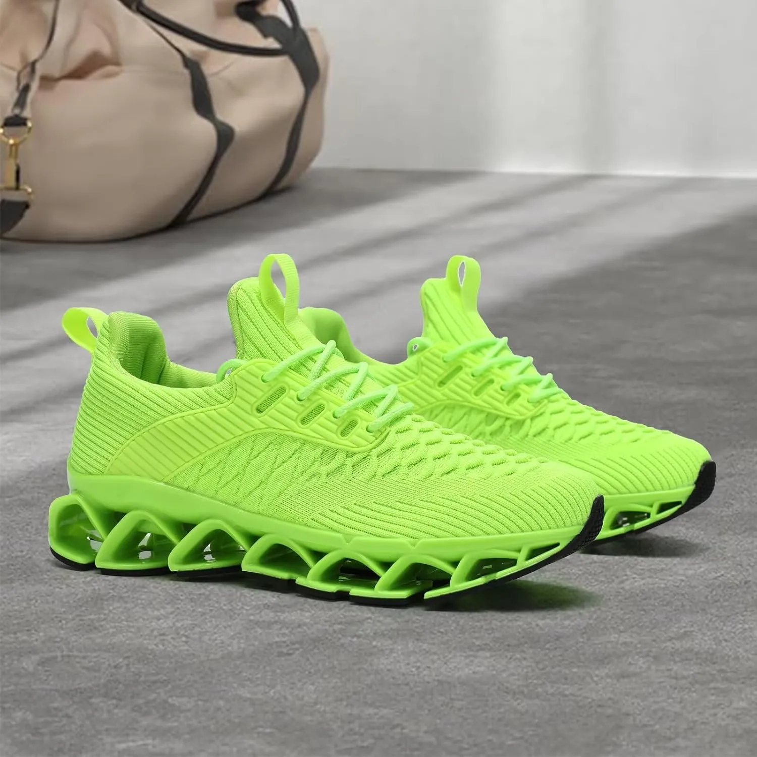Women's Blade Running Shoes Ladies Fashion Sneakers Slip on Shoes Tennis Walking Athletic Shoes