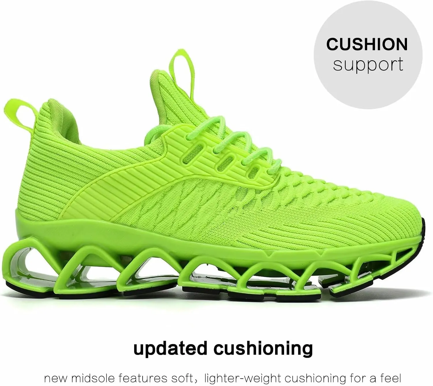 Women's Blade Running Shoes Ladies Fashion Sneakers Slip on Shoes Tennis Walking Athletic Shoes