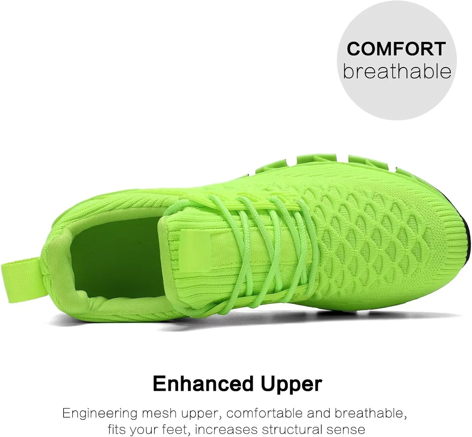 Women's Blade Running Shoes Ladies Fashion Sneakers Slip on Shoes Tennis Walking Athletic Shoes