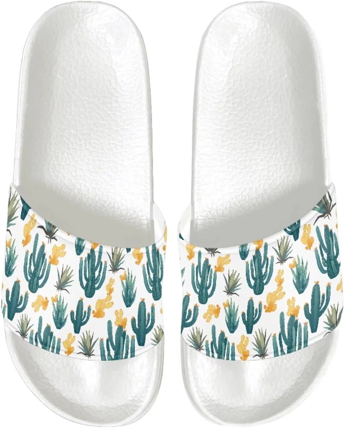 Women's Casual Slide Sandals,Non-Slip Open Toe Womens Slide Sandals for Bathroom,Indoor Home,Pool,Beach