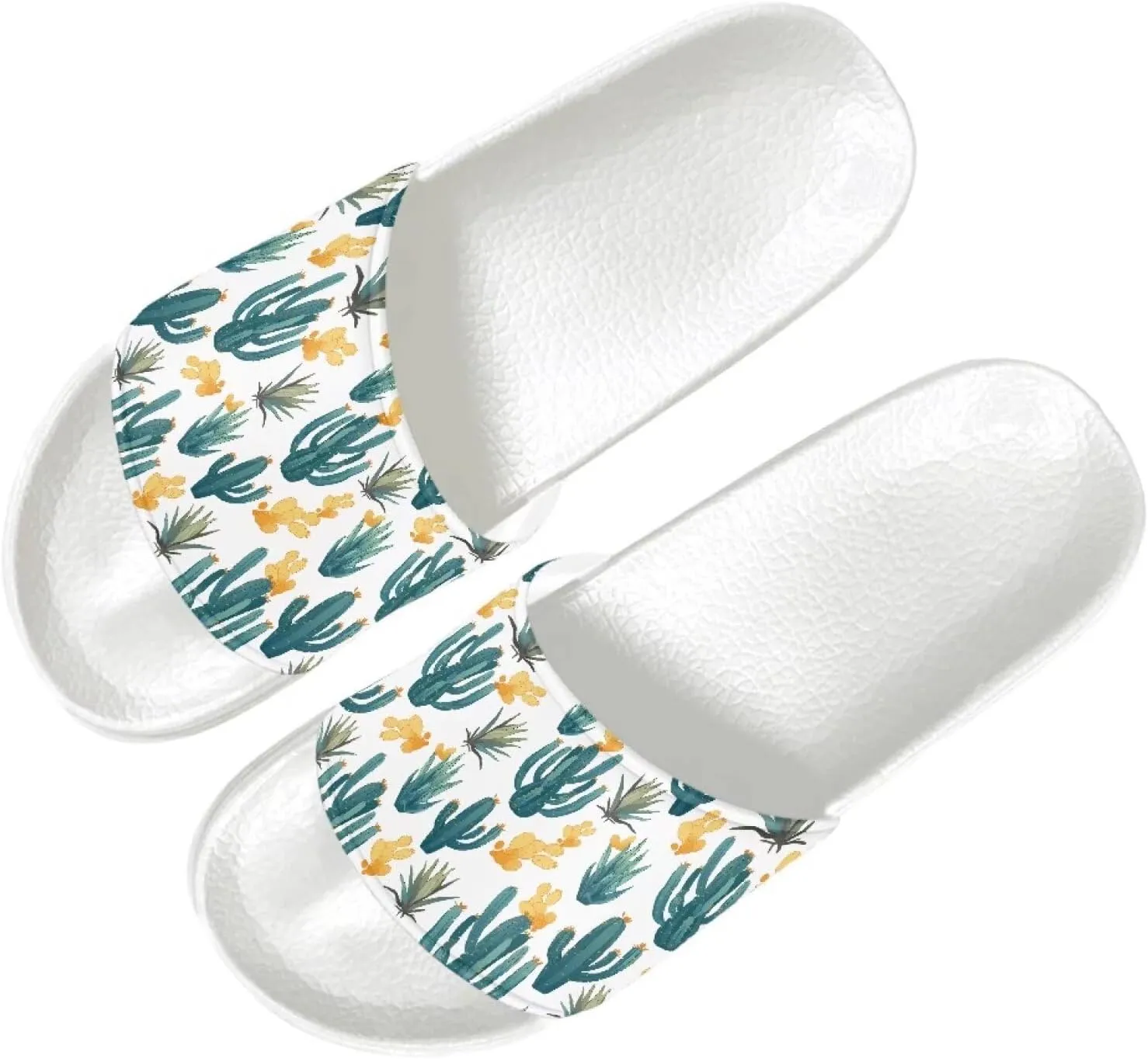 Women's Casual Slide Sandals,Non-Slip Open Toe Womens Slide Sandals for Bathroom,Indoor Home,Pool,Beach
