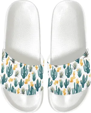 Women's Casual Slide Sandals,Non-Slip Open Toe Womens Slide Sandals for Bathroom,Indoor Home,Pool,Beach