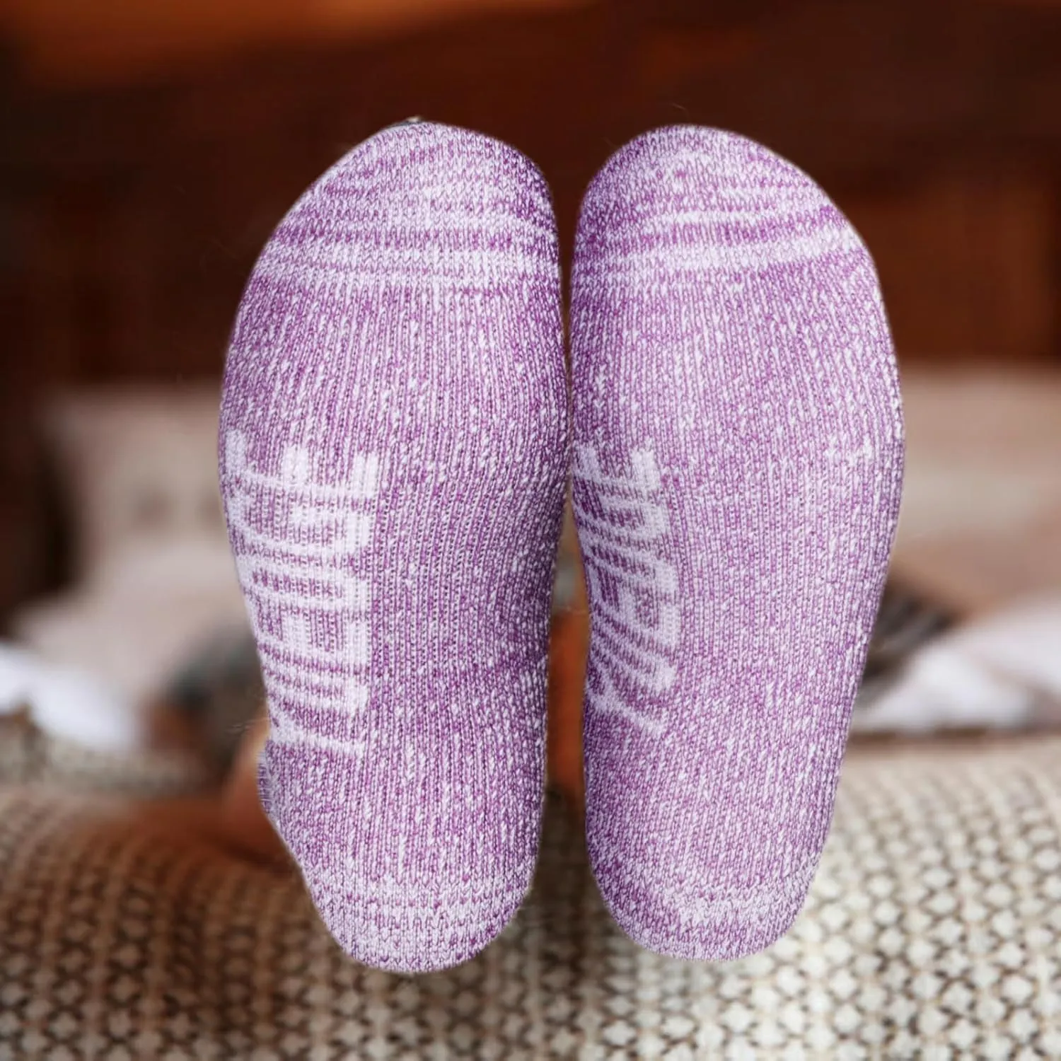 Women's Cozy Wool Cushioned Outdoor Hiking Socks Thick Warm Thermal Winter Socks for Women