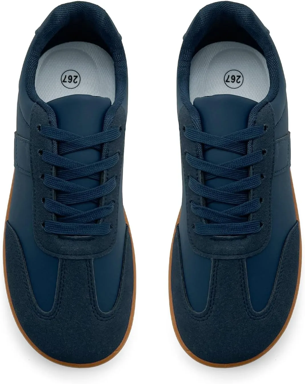 Women's Fashion Sneakers - Retro Walking Casual Low Top Tennis Trainer Skate Shoes