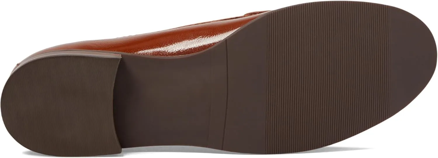 Womens Genuine Leather Comfort Slip on Penny Loafers