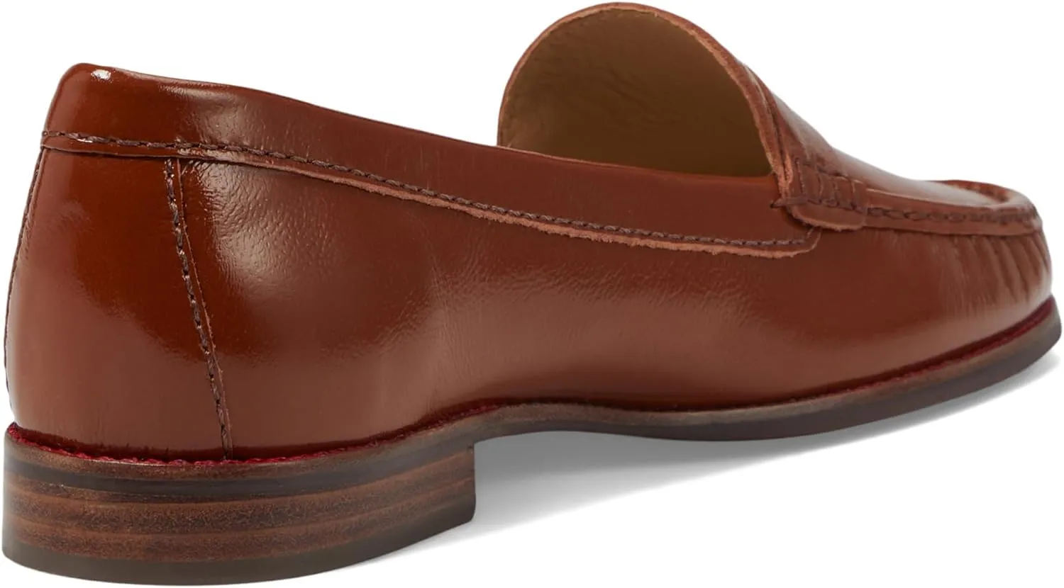 Womens Genuine Leather Comfort Slip on Penny Loafers