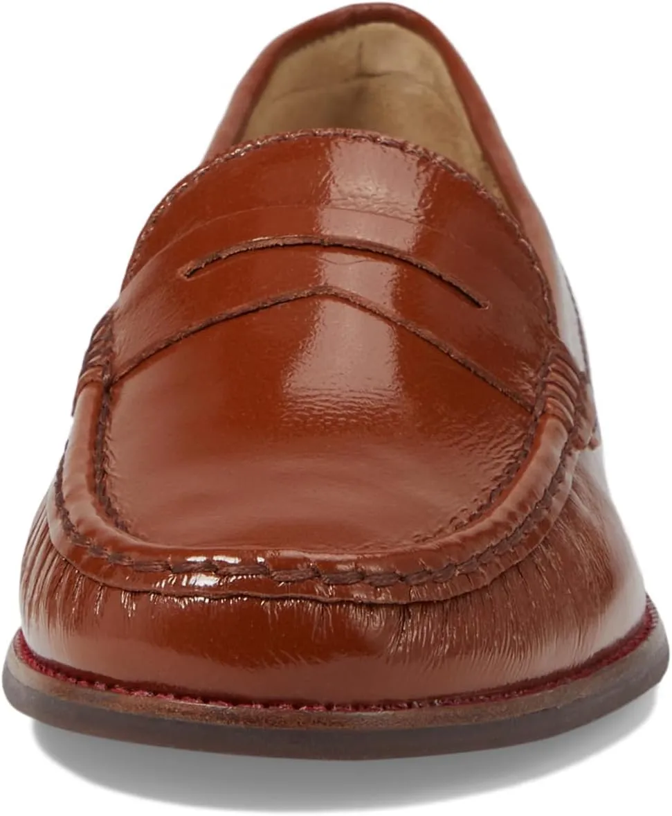 Womens Genuine Leather Comfort Slip on Penny Loafers