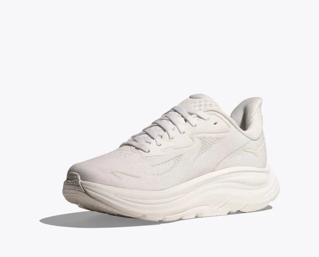 Women's Hoka Clifton 10 1162031WWH Color: White/White
