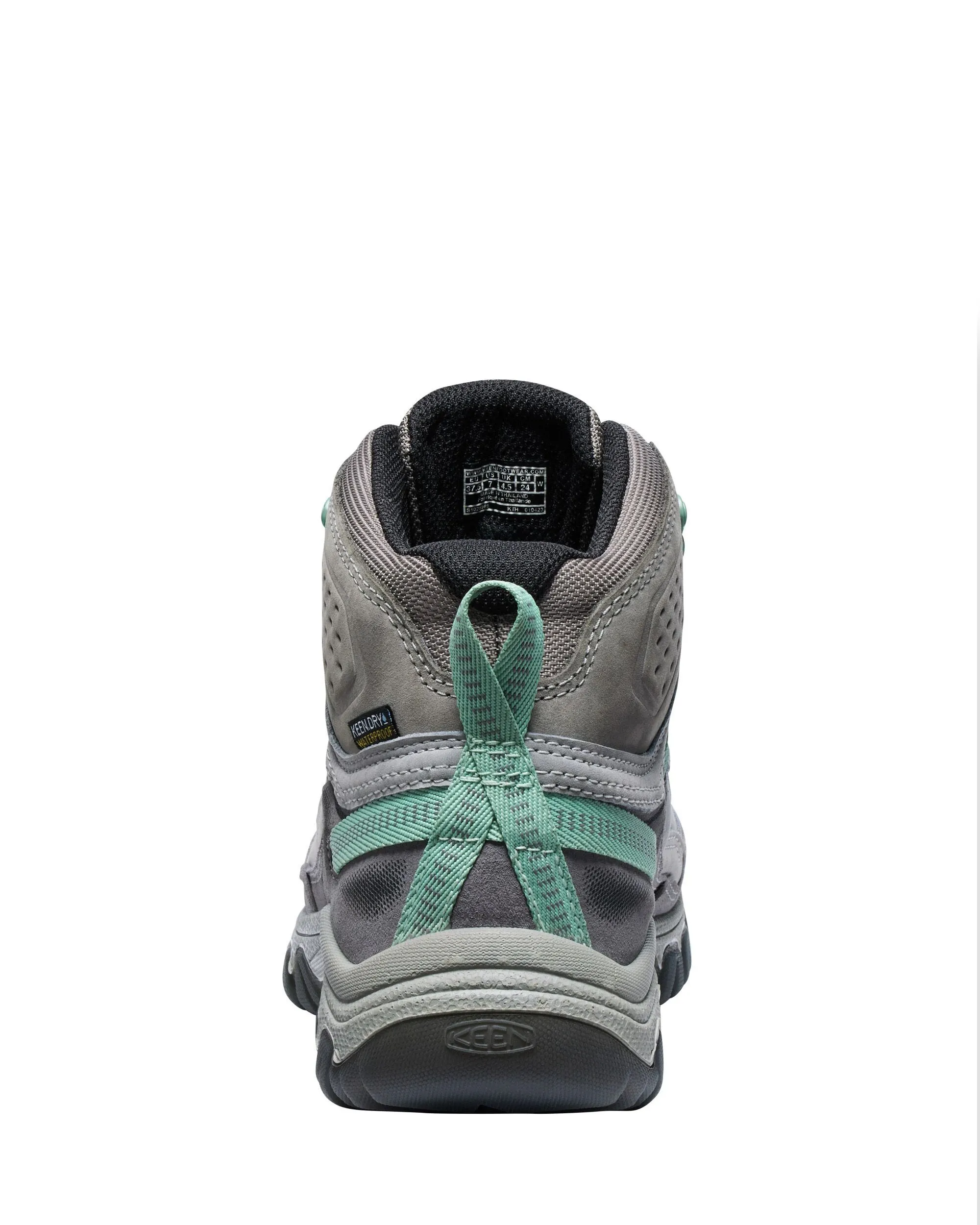 Women's Keen Targhee IV Waterproof Hiking Boot - Alloy/Granite Green