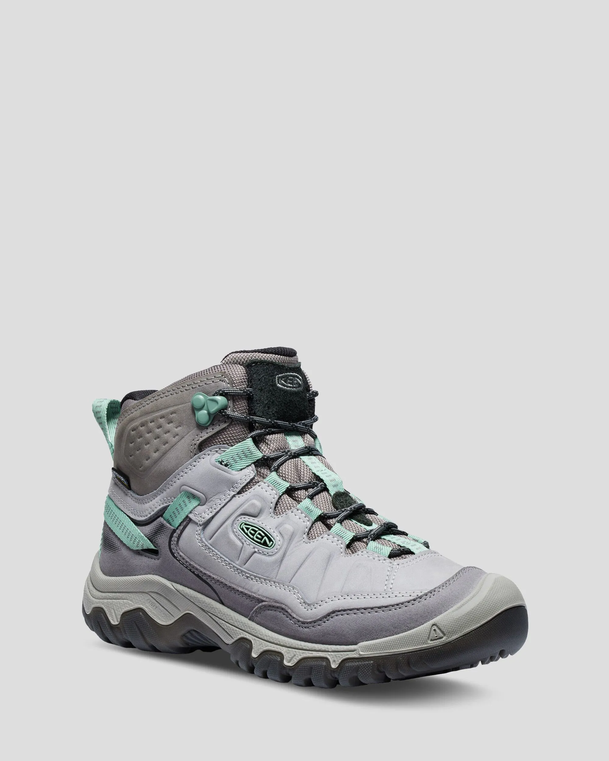 Women's Keen Targhee IV Waterproof Hiking Boot - Alloy/Granite Green