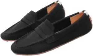 Women’s Lightweight Knit Loafers Driving Loafer, Slip On Flat Boat Shoes Flat Bottom Breathable Loafer Shoes