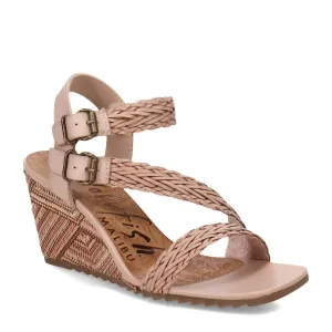 Women's Oksana Wedge In Lotus Dyecut
