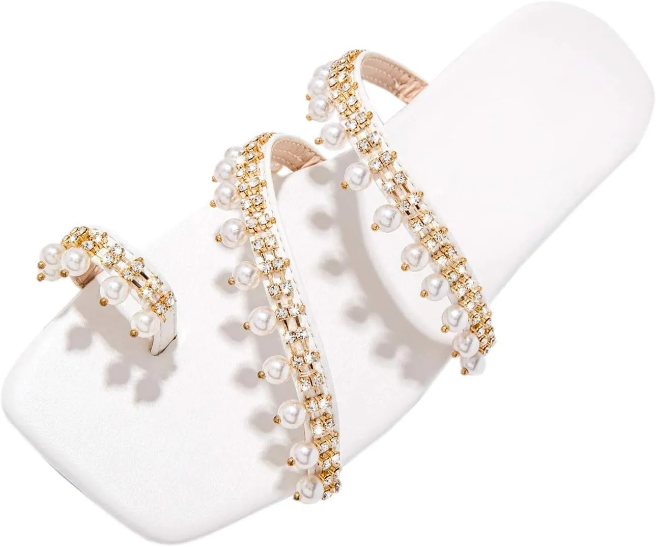 Women's Sandals Casual Sandals Retro Slippers Fashion Crystal Flat Ladies Summer Shoes Women Women's slipper